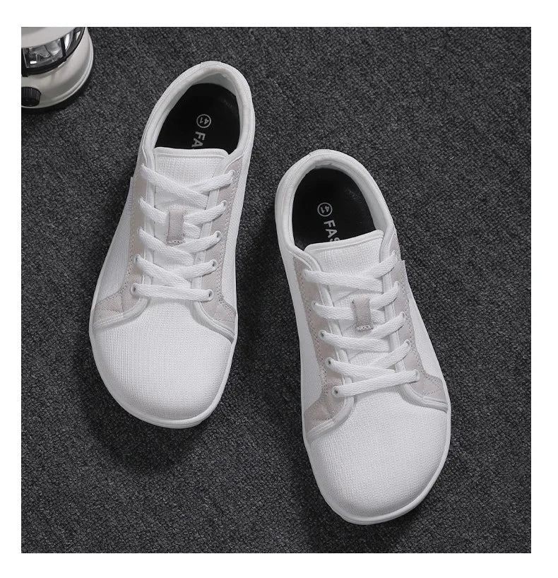 Men Minimalist Wide Barefoot Sneakers | Zero Drop | Unisex Wide Width Fashion Sneaker Unisex Outdoor Running Casual Sneaker